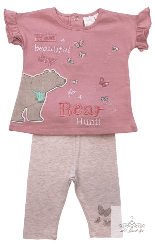 We're Going on a Bear Hunt póló + leggings szett 62-es