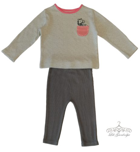 george zebis felső + leggings szett 68-74-es / 9.5 kg