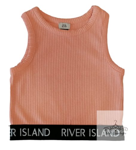 River Island bordázott sport felső 128-as